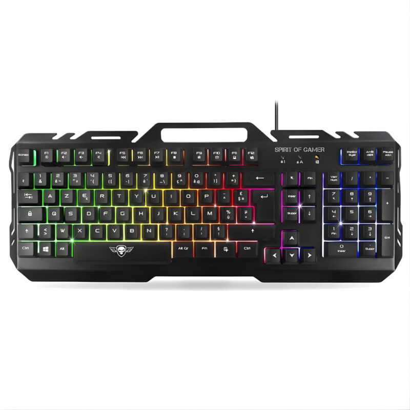 PACK GAMING 4 EN 1 SPIRIT OF GAMER PRO-MKH5 RGB - NOIR