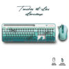 ENSEMBLE CLAVIER & SOURIS SANS FIL ADVANCE PEPS - VERT