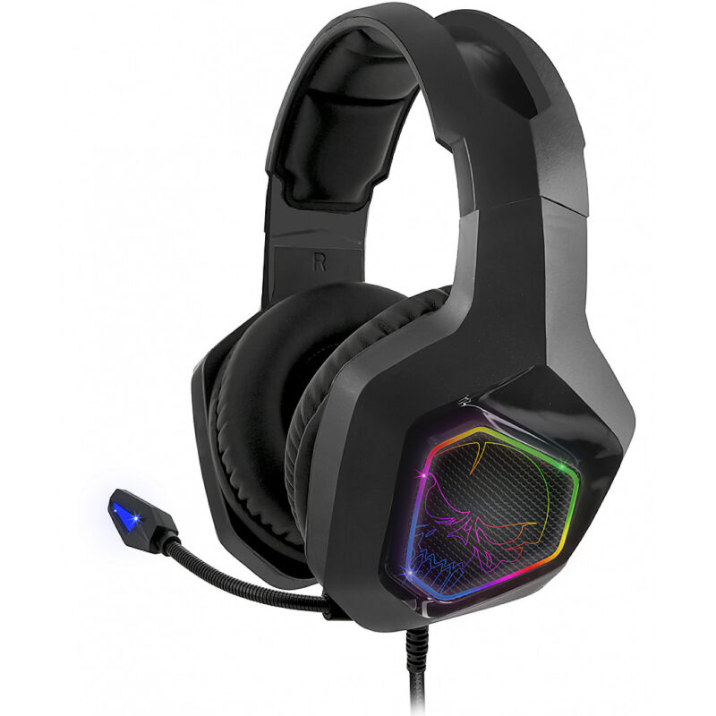 CASQUE MICRO SPIRIT OF GAMER H50 BLACK EDITION RGB - NOIR