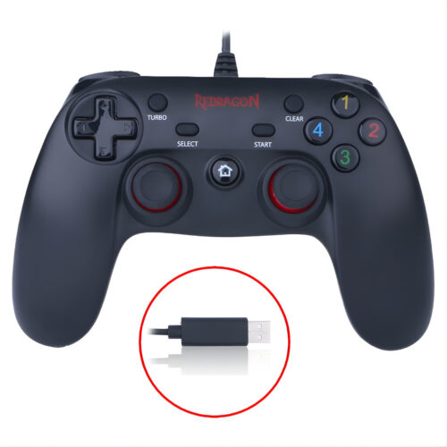 MANETTE DE JEU FILAIRE SATURN G807 - NOIR