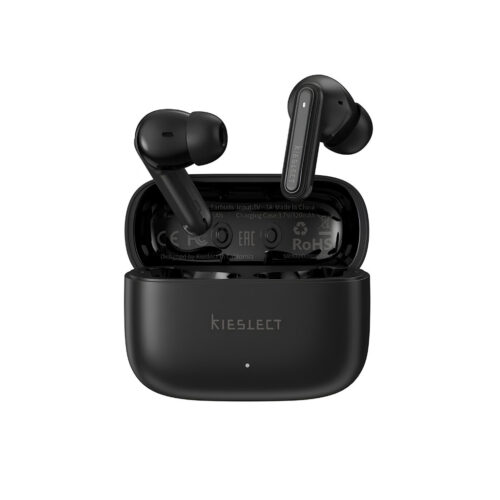 KIESLECT ADJUSTABLE EARBUDS JET BLACK