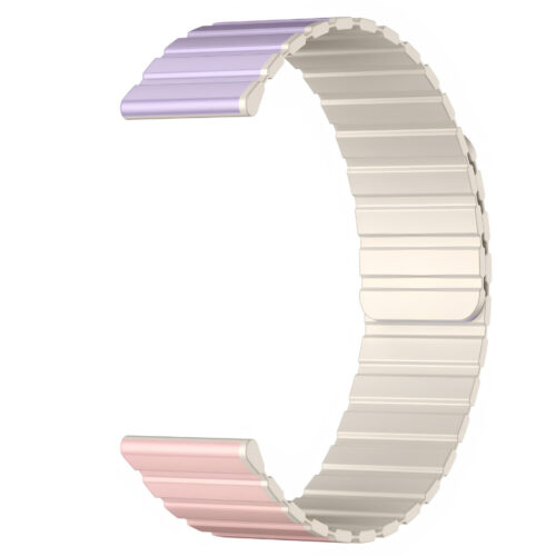 Kieslect 20MM Pink+Purple+Khaki Strap