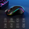 SOURIS GAMING TRIDENT LITE M693-LIT - NOIR
