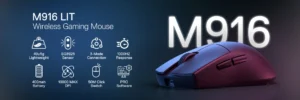 SOURIS GAMING KING LITE IK (M916) - NOIR