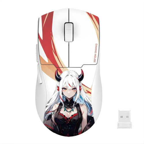 SOURIS GAMING K1NG MAX M918AKG-PRO - BLANC
