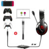 MICRO CASQUE GAMER FILAIRE SPIRIT OF GAMER PRO H3 - NOIR&ROUGE