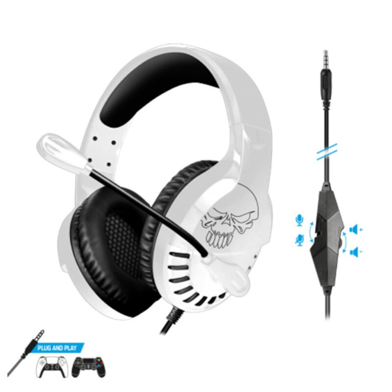 MICRO CASQUE GAMER SPIRIT OF GAMER PRO H3 POUR PS4 & PS5 - BLANC
