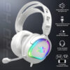 MICRO CASQUE GAMER FILAIRE SPIRIT OF GAMER PRO H6 ARTIC RGB - BLANC