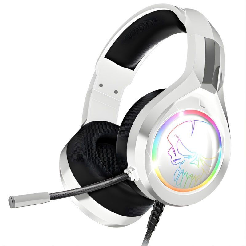 MICRO CASQUE GAMER SPIRIT OF GAMER PRO H8 LED RGB - BLANC