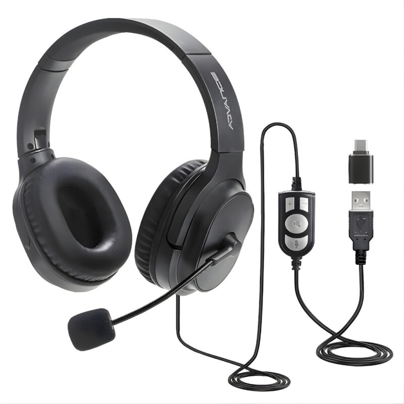 MICRO CASQUE FILAIRE ADVANCE SMARTPHONICS 550 - NOIR
