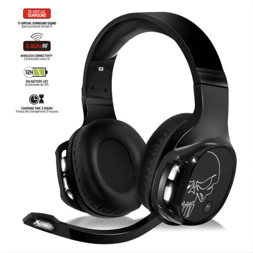 MICRO CASQUE GAMER SANS FIL SPIRIT OF GAMER XPERT H1100 - NOIR