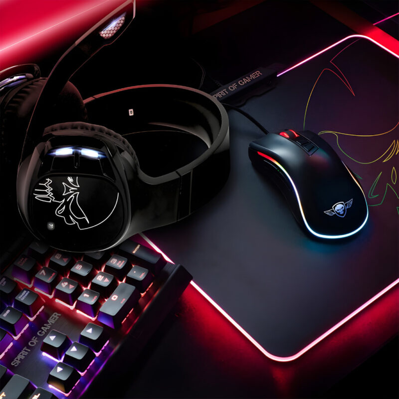 MICRO CASQUE GAMER SANS FIL SPIRIT OF GAMER XPERT H1100 - NOIR