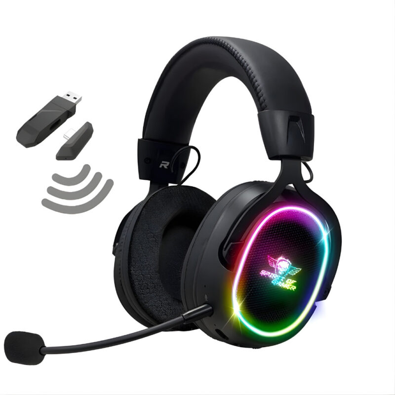 MICRO CASQUE SANS FIL GAMER SPIRIT OF GAMER XPERT- H1200 - NOIR