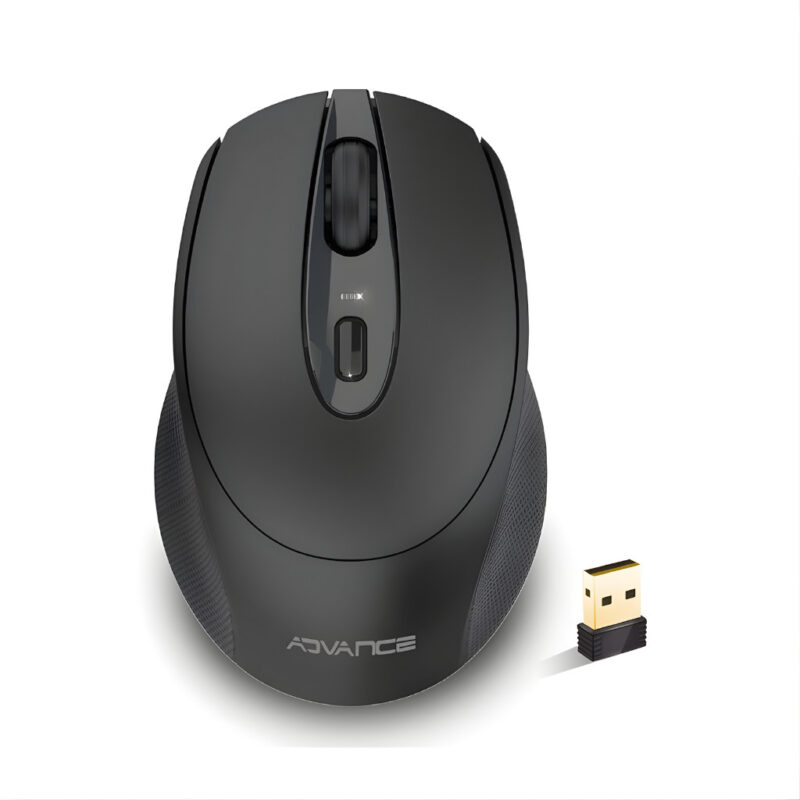 SOURIS SANS FIL ADVANCE FEEL - NOIR