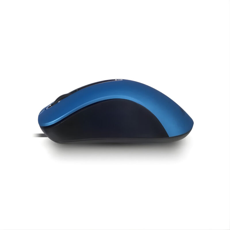 SOURIS OPTIQUE FILAIRE ADVANCE SHAPE 3D - BLEU