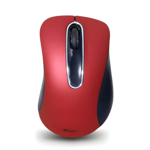 SOURIS OPTIQUE SANS FIL ADVANCE S-3DW - ROUGE