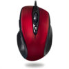 SOURIS FILAIRE ADVANCE SHAPE 6D USB – ROUGE