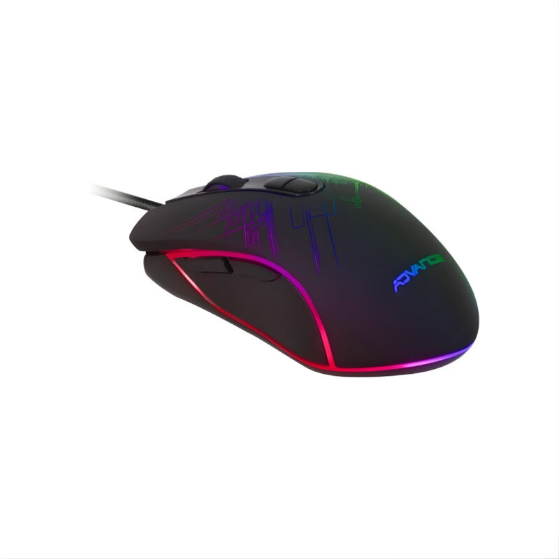 SOURIS FILAIRE GAMER ADVANCE GTA230 RGB - NOIR