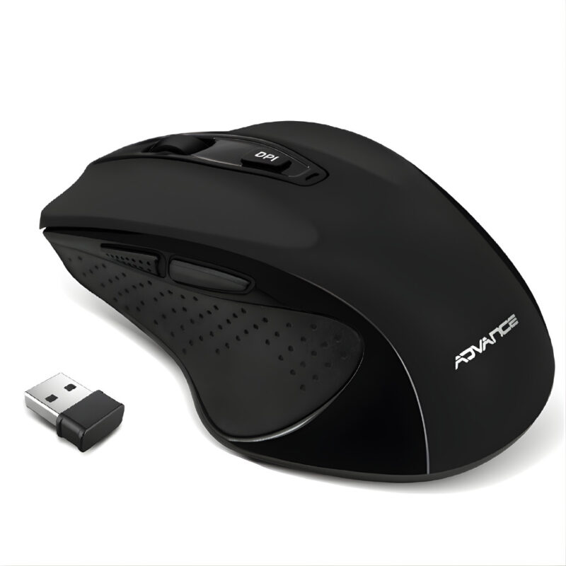 SOURIS SANS FIL ADVANCE SHAPE 6D- NOIR