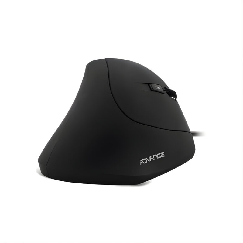 SOURIS FILAIRE ADVANCE VERTICAL PLUS - NOIR