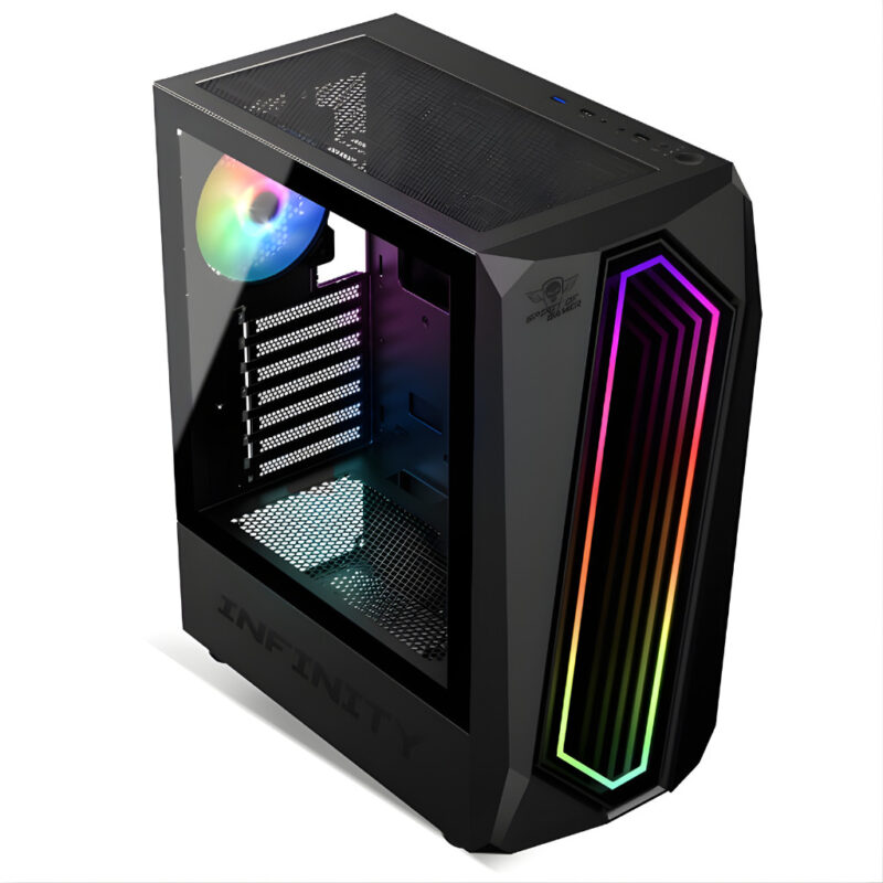 SOG BOITIER INFINITY RGB BLACK ATX GAMINGARGB120MM