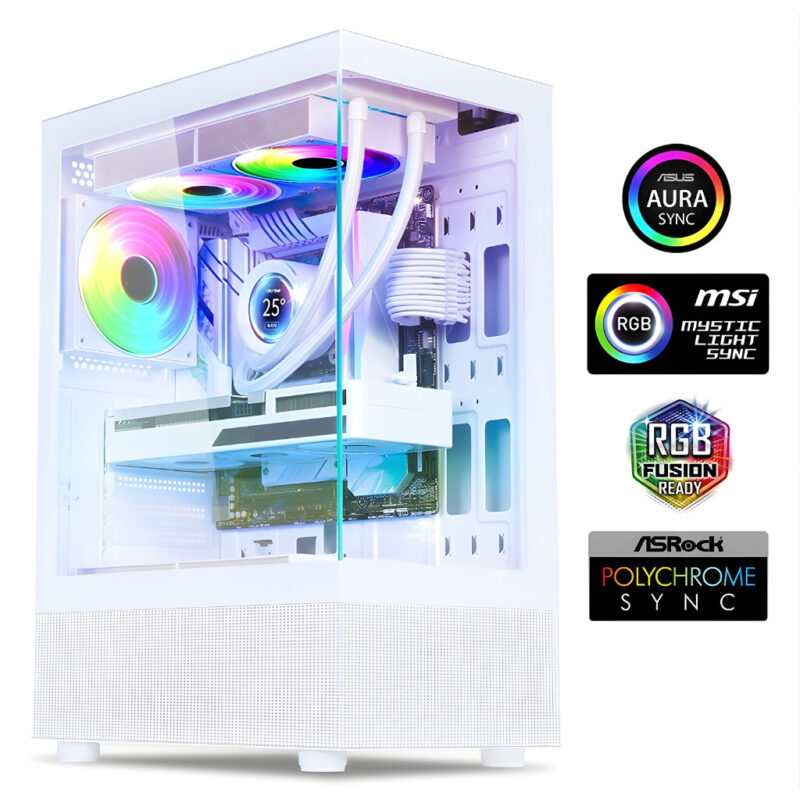 BOITIER SPIRIT OF GAMER SPECTRA-BLANC