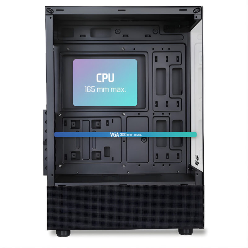 BOITIER SPIRIT OF GAMER SPECTRA DARK-NOIR