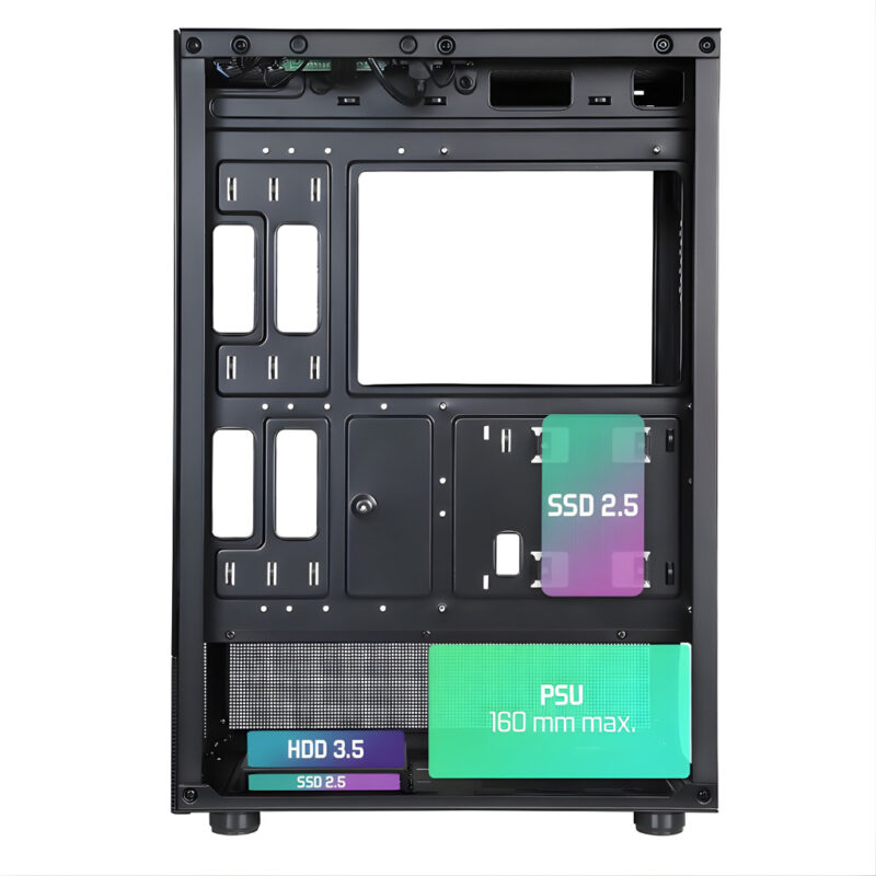 BOITIER SPIRIT OF GAMER SPECTRA DARK-NOIR