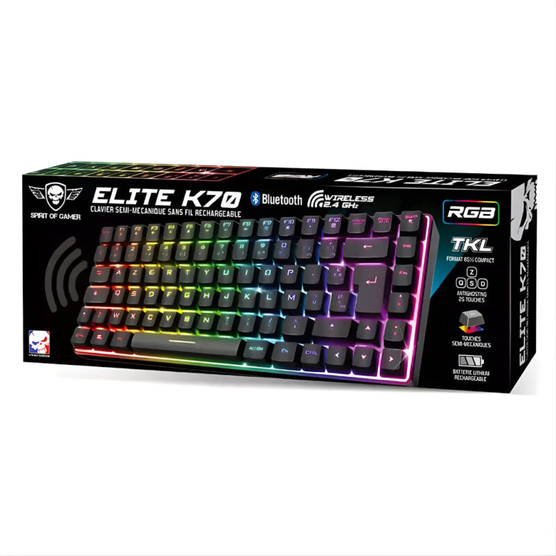 CLAVIER SPIRIT OF GAMER ELITE-K70-NOIR