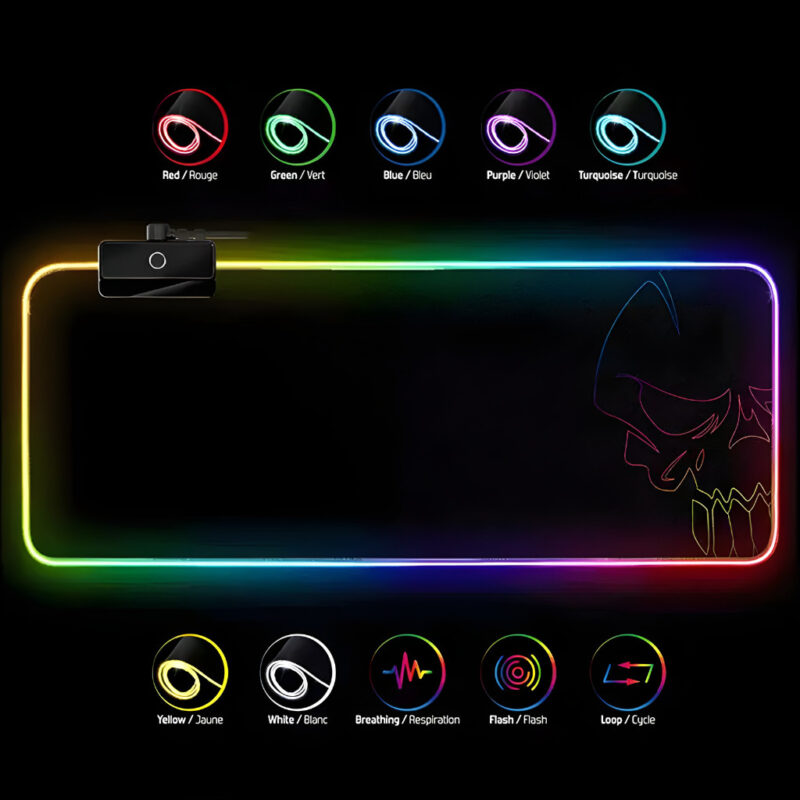TAPIS DE SOURIS DARKSULL RGB - TAILLE XXL
