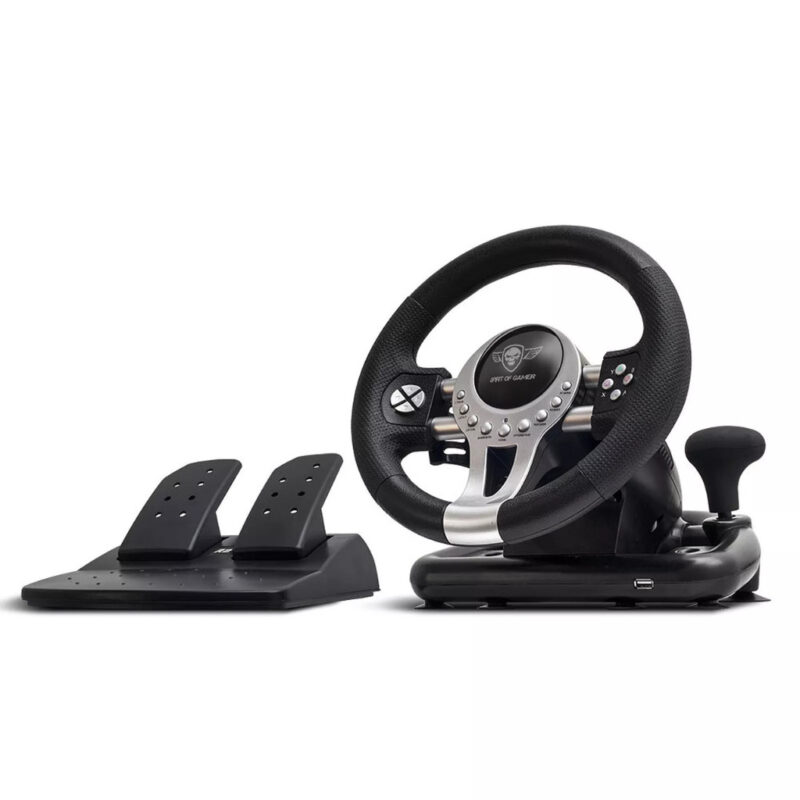 VOLANT & PÉDALE SOG RWP2 POUR PS3 / PS4 / XBOX ONE - NOIR