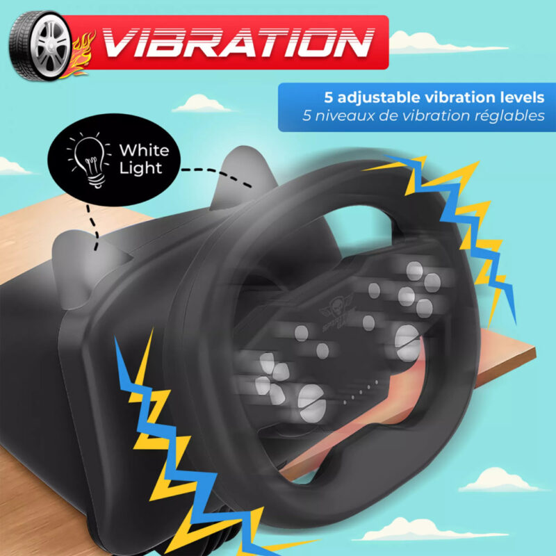 VOLANT SOG RACE WHEEL PRO AIR - NOIR