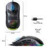 SOG SOURIS PRO -M4 12800DPI ULTRA LIGHT