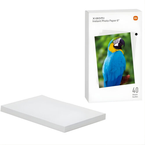PAPIER PHOTO INSTANTANÉ XIAOMI 43711 – 6 POUCES – 40 FEUILLES