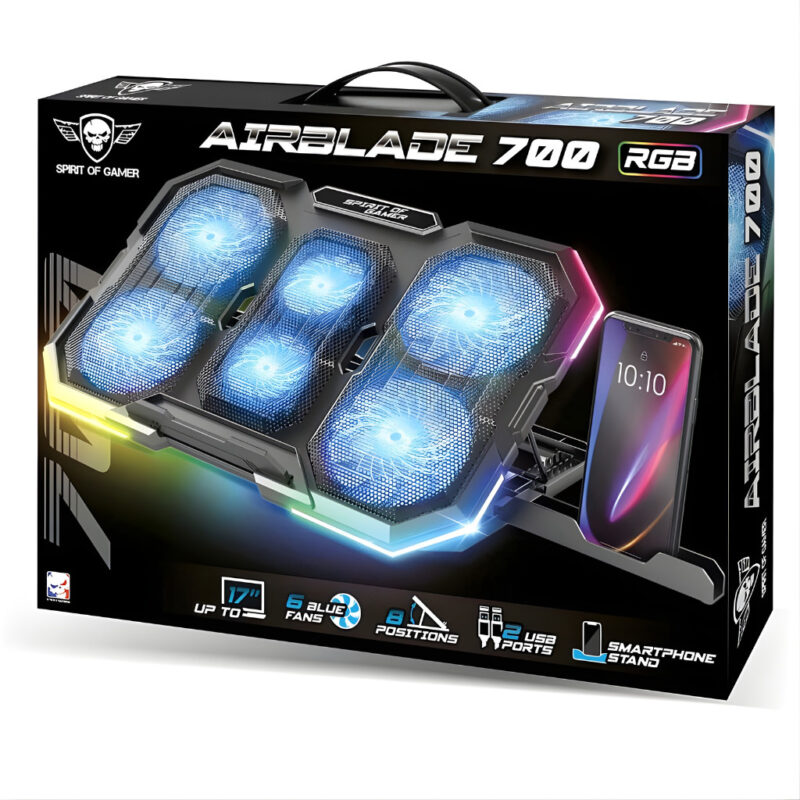 REFROIDISSEUR SOG AIRBLADE 700 RGB - NOIR