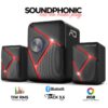 HAUT PARLEUR SANS FIL ADVANCE SPEAKER 2.1 SOUNDPHONIC 11W RMS - NOIR