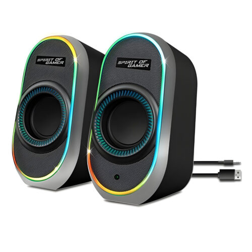 HAUT-PARLEUR GAMER SANS FIL SOG FANATIC 500 RGB – NOIR