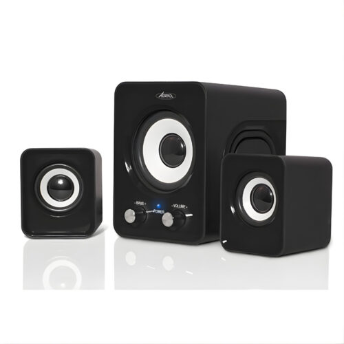HAUT PARLEUR FILAIRE ADVANCE SPEAKER 2.1 6 W - NOIR