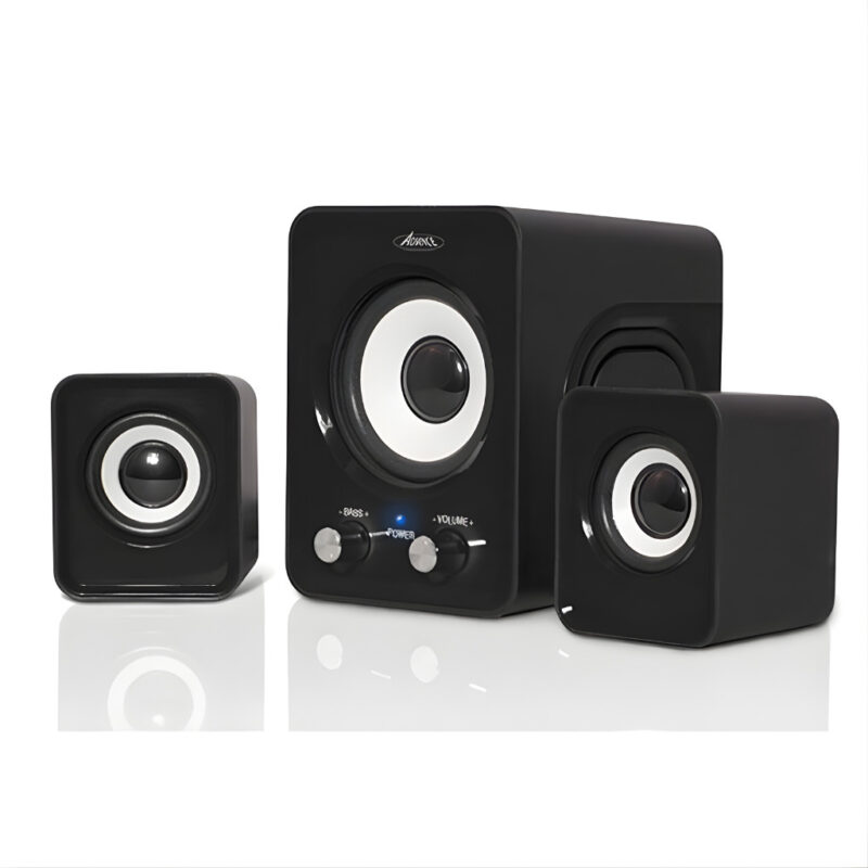 HAUT PARLEUR FILAIRE ADVANCE SPEAKER 2.1 6 W - NOIR