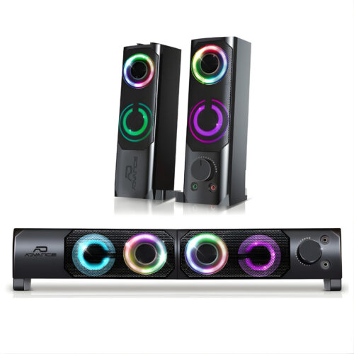 ENCEINTE FILAIRE ADVANCE SOUNDPHONIC 2.0 6W RMS - NOIR
