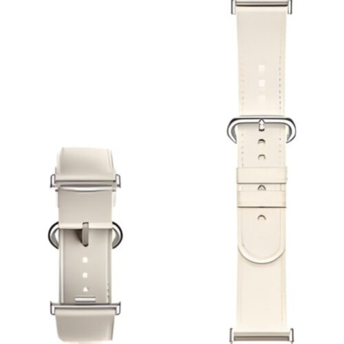 XIAOMI LEATHER QUICK RELEASE STRAP CREAM WHITE