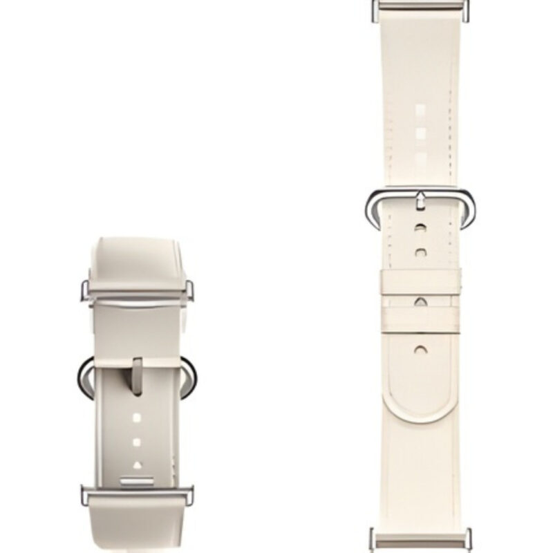 XIAOMI LEATHER QUICK RELEASE STRAP CREAM WHITE