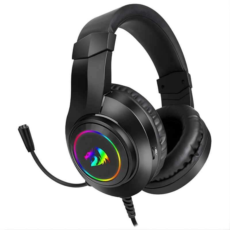 CASQUE-MICRO-GAMING-REDRAGON-HYLAS-H350-RGB NOIR