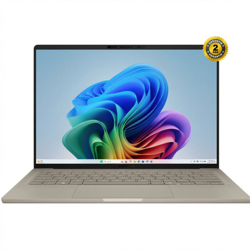 Pc Portable ASUS Zenbook A14 Snapdragon® X X1 26 100 32Go 1To SSD - Beige