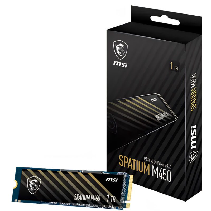 MSI SSD M450 PCLE4.0 NVME M.2 1TB V1