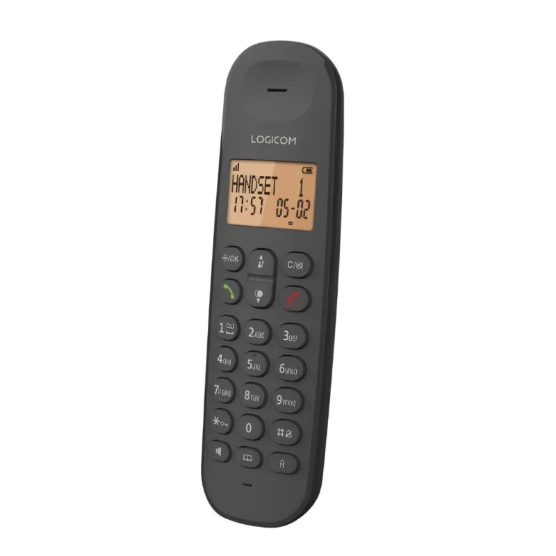 Téléphone Sans Fil DECT LOGICOM Iloa 150 Solo - Noir