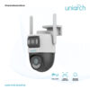 Caméra de surveillance Uniarch Uho-P2S-M33F34