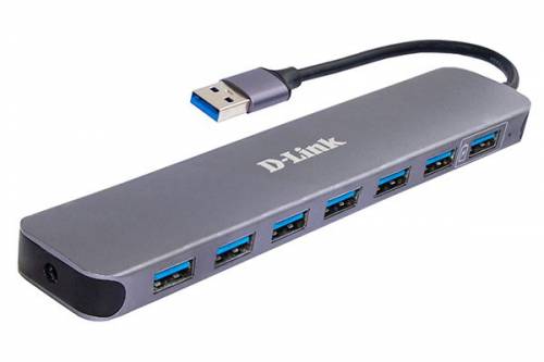 Hub 7 Ports USB 3.0 Super Speed D-Link DUB-1370