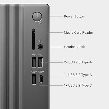 PC DELL SLIM ECS1250 I3 / 8GO / 512SSD