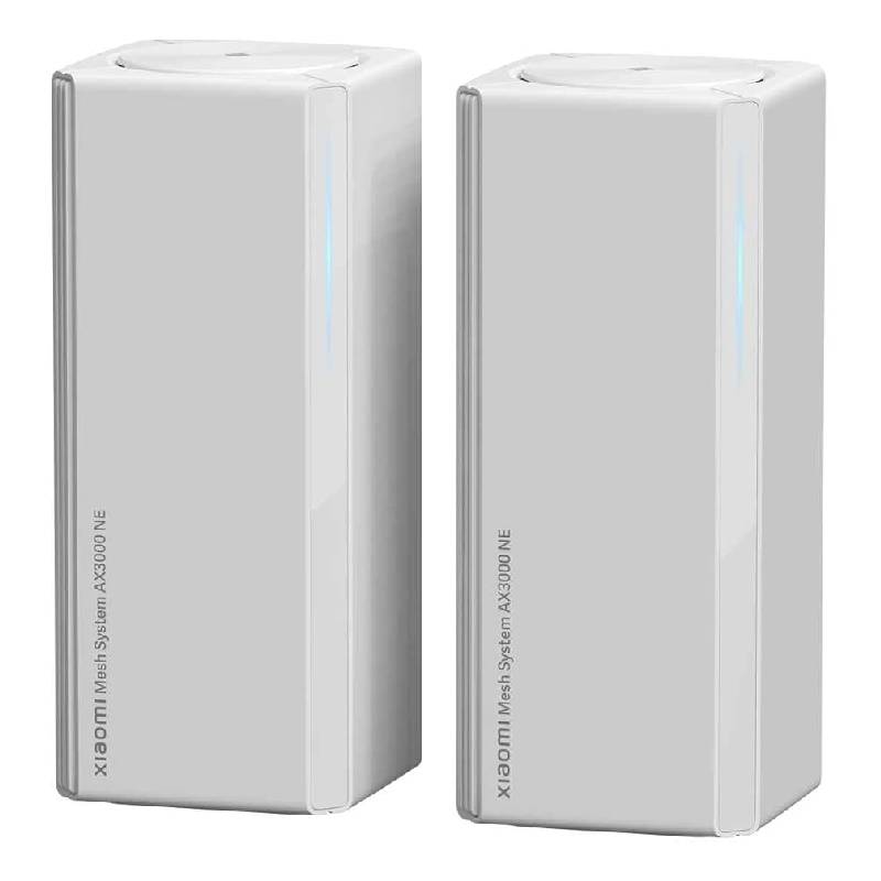 ROUTEUR SANS FIL XIAOMI AX3000 NE EU 2 PACK - BLANC